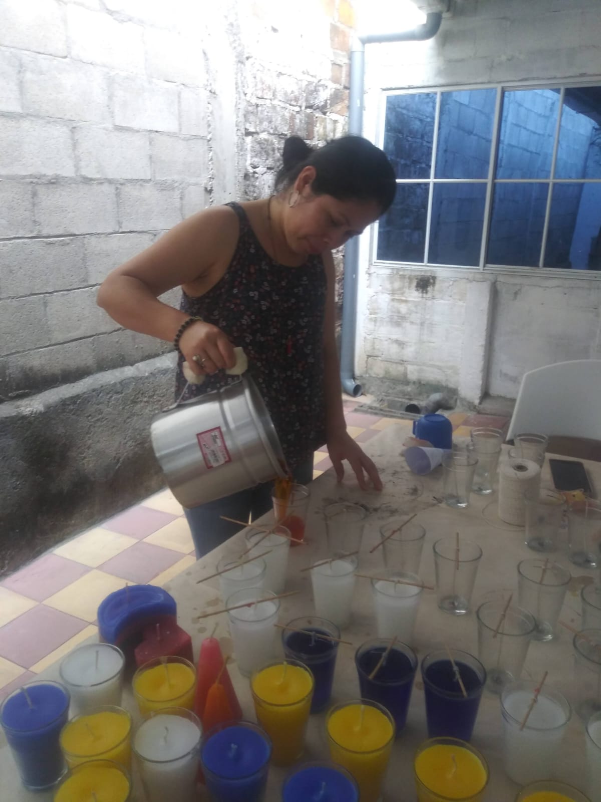 Elaboración de velas 